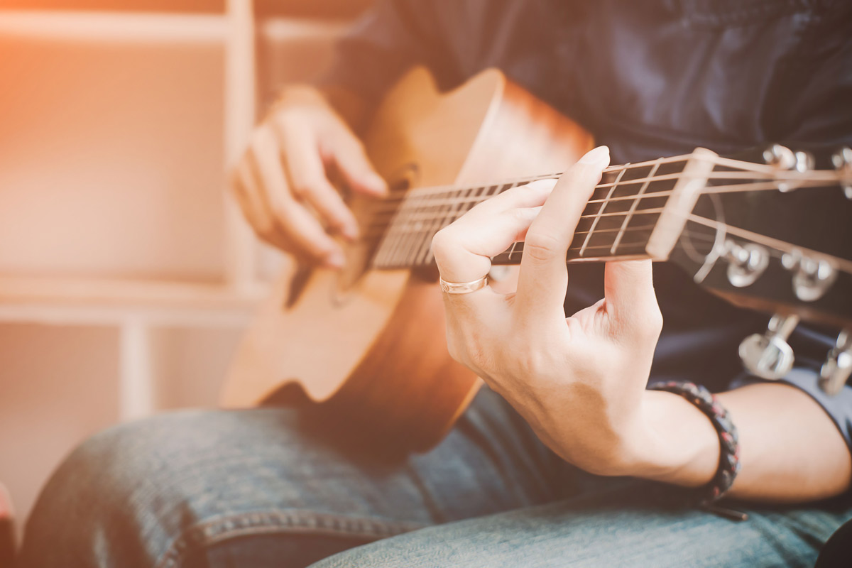 Musik Konzert bei einem Yoga Special